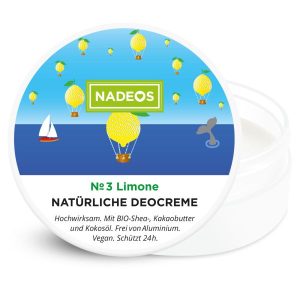 Citrom - Természetes dezodor krém (40g)
