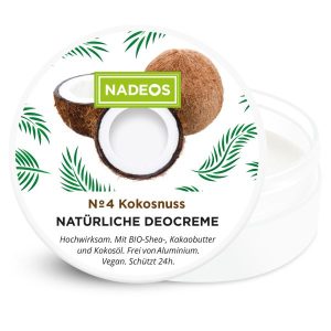 Kókusz - Természetes dezodor krém (40g)